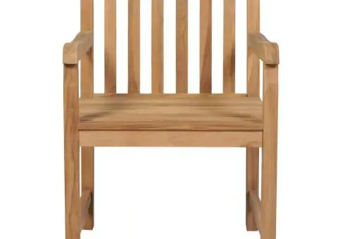 Scaune de grădină cu perne gri taupe, 6 buc., lemn masiv de tec - 5/5