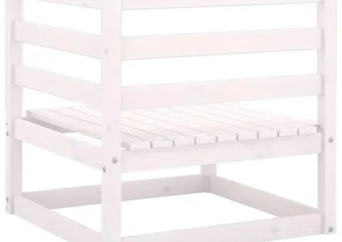 Set mobilier de grădină cu perne, 5 piese, lemn masiv de pin - 5/5