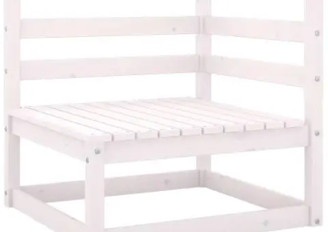 Set mobilier de grădină cu perne, 6 piese, lemn masiv de pin - 4/5