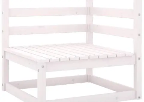 Set mobilier de grădină cu perne, 5 piese, lemn masiv de pin - 4/5