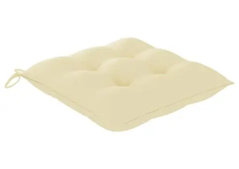 Scaune de exterior cu perne, 4 buc., lemn masiv de acacia - 5/5