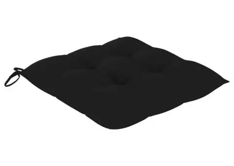 Scaune de exterior cu perne, 4 buc., lemn masiv de acacia - 5/5