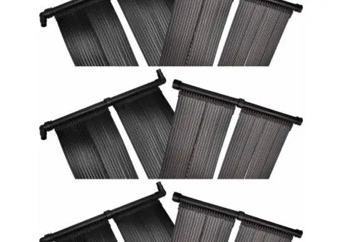 Panou încălzitor solar pentru piscină, 6 buc., 80x620 cm - 1/5