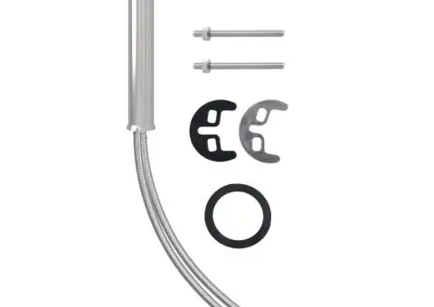 Chiuvetă baie, robinet și scurgere tip push auriu sticlă călită - 5/5