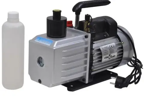 Pompă de vid 100 L/min cu set manometru cu 2 căi în set scule - 2/5