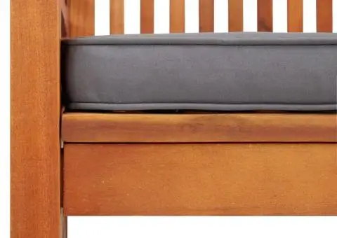 Scaune de grădină cu perne, 8 buc., lemn masiv de acacia - 5/5