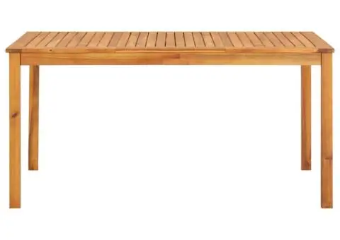 Set mobilier de exterior cu perne, 3 piese, lemn masiv acacia - 5/5