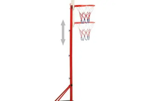 Set de joc de baschet portabil, reglabil, 138,5-166 cm - 3/5