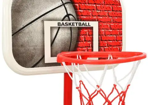 Set de joc de baschet portabil, reglabil, 138,5-166 cm - 4/5