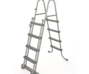Bestway Scară de siguranță piscină cu 4 trepte Flowclear 122 cm, 58331