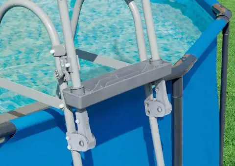 Bestway Scară de siguranță piscină cu 4 trepte Flowclear 122 cm, 58331 - 5/5