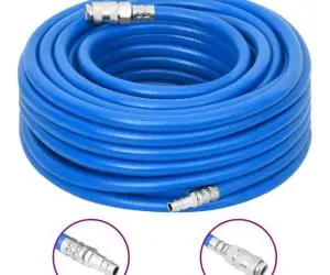 vidaXL Furtun de aer, albastru, 0,7", 5 m, PVC