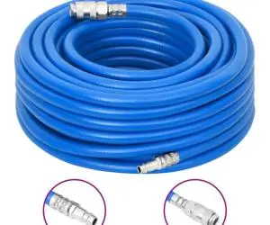 vidaXL Furtun de aer, albastru, 0,7", 10 m, PVC