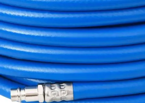 Furtun de aer, albastru, 0,7", 10 m, PVC - 4/5