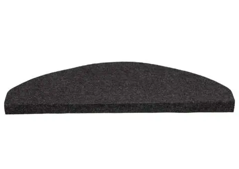 Covorașe de scări autoadezive, 10 buc., negru, 65x22,5x3,5 cm - 4/5