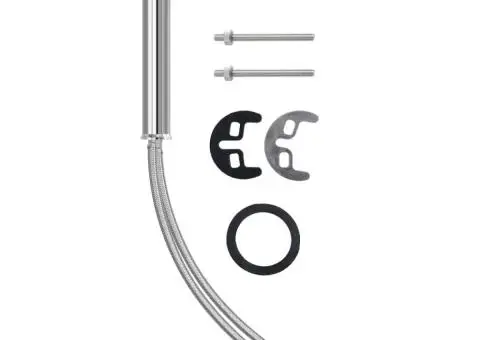 Chiuvetă baie, robinet și scurgere tip push, maro sticlă călită - 5/5