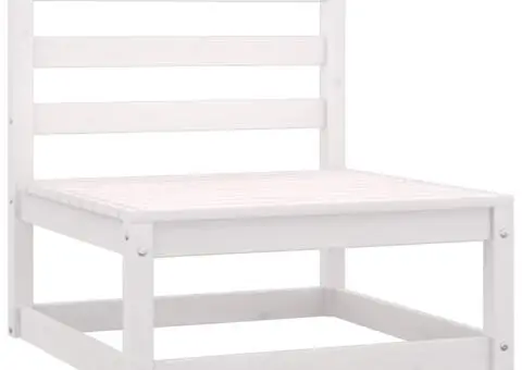 Set mobilier de grădină cu perne, 10 piese, lemn masiv pin - 5/5