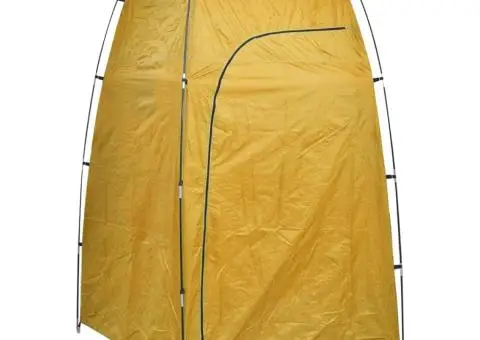 Suport portabil de camping, pentru spălat mâini, cu cort, 20 L - 3/5