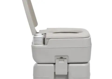 Set portabil cu toaletă și lavoar pentru camping - 5/5