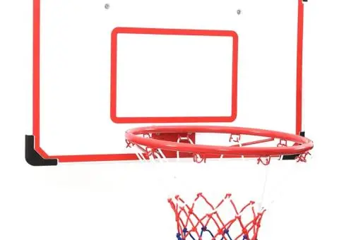 Set panou de baschet cu montare pe perete, 5 piese - 2/5