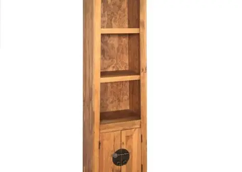 Set de baie, 5 piese, lemn masiv de pin - 3/5