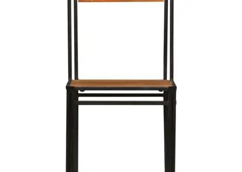 Scaune de bucătărie, 6 buc., lemn masiv de acacia - 3/5