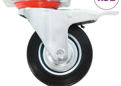 Roți pivotante, 32 buc., 100 mm - 1/5