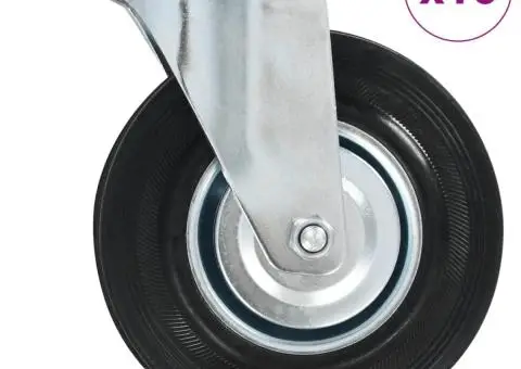 Roți pivotante, 16 buc., 125 mm - 1/5