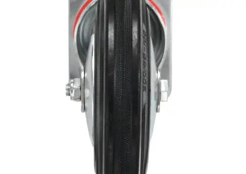 Roți pivotante, 12 buc., 200 mm - 5/5