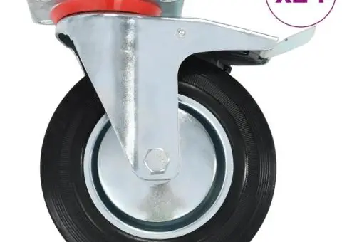 Roți pivotante, 24 buc., 200 mm - 1/5