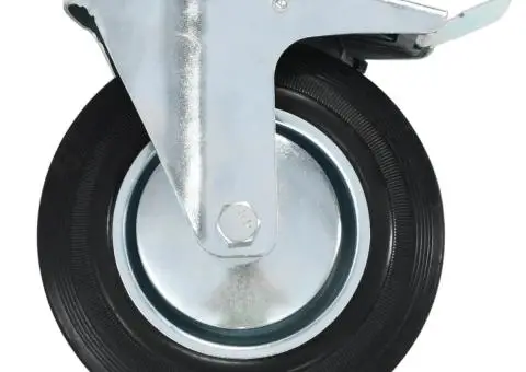 Roți pivotante, 24 buc., 200 mm - 4/5