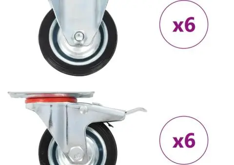 Roți, 12 buc., 75 mm - 1/5