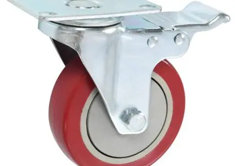 Roți pivotante, 24 buc., 100 mm - 3/5