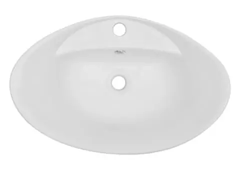 Set mobilier de baie, 2 piese, negru, ceramică - 4/5