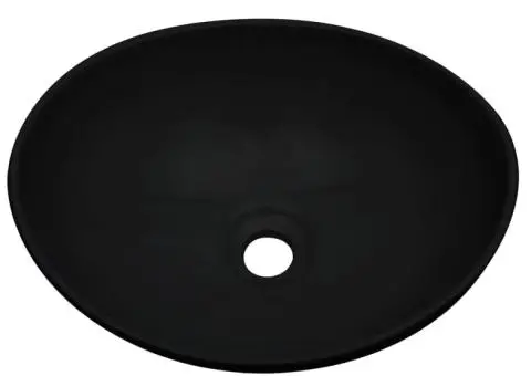 Set mobilier de baie, 2 piese, alb, ceramică - 4/5