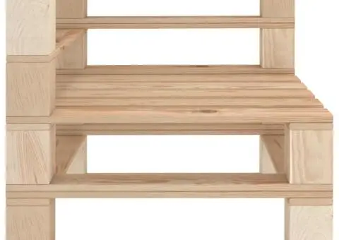 Set mobilier de grădină din paleți, 6 piese, lemn - 4/5