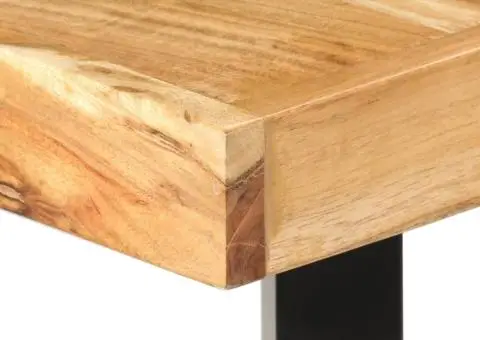 Set de bar, 9 piese, lemn masiv de acacia și lemn reciclat - 5/5