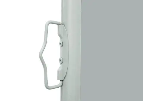 Copertină laterală retractabilă de terasă, gri, 140 x 600 cm - 5/5