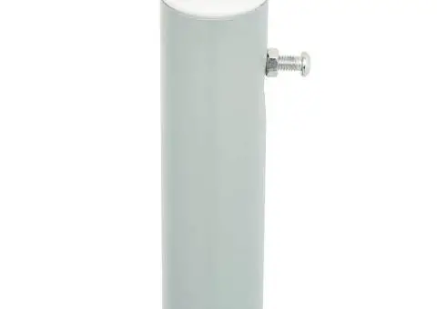 Copertină laterală retractabilă de terasă, gri, 180x600 cm - 4/5