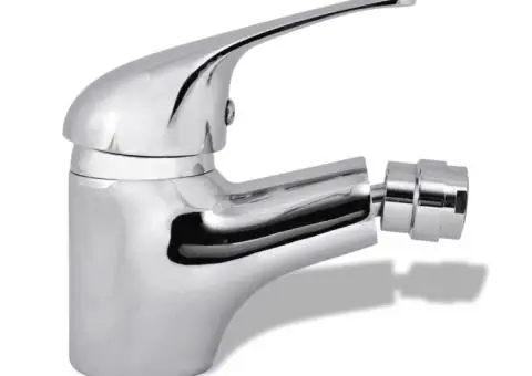 Baterii bideu baie, 2buc., crom - 2/5