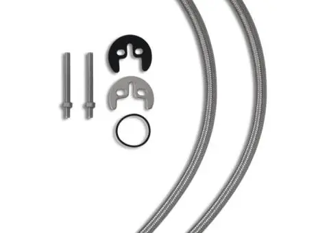 Baterii bideu baie, 2buc., crom - 5/5