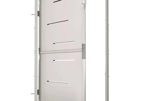 Poartă de grădină, 100x150 cm, oțel inoxidabil - 5/5