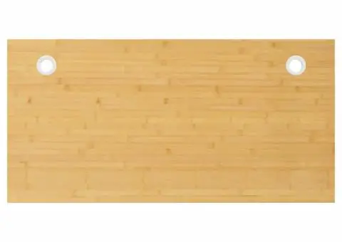 Blat de masă, 80x40x2,5 cm, bambus - 1/4