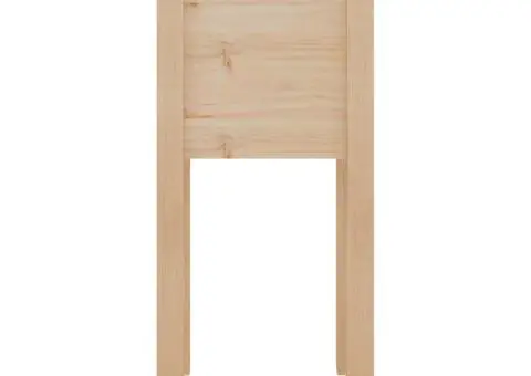 Jardiniere de grădină, 2 buc., 31x31x70 cm, lemn masiv de pin - 5/5