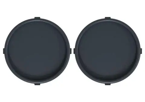 Cărucioare pentru plante cu roți 2 buc. gri diametru 34cm 35kg - 4/5