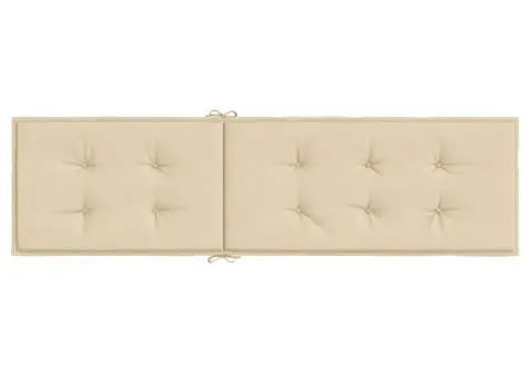 Pernă de șezlong, bej, (75+105)x 50x4 cm - 5/5