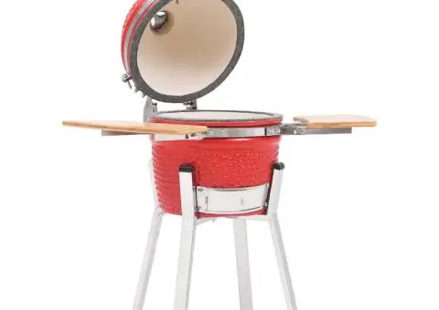 Grătar cu afumătoare Kamado, 76 cm, ceramică - 1/5