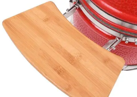 Grătar cu afumătoare Kamado, 76 cm, ceramică - 5/5