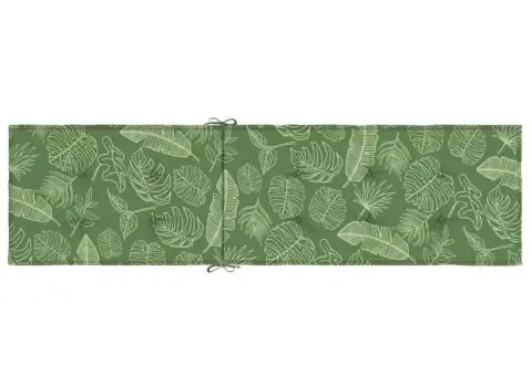 Pernă scaun de terasă, model frunze, textil Oxford - 5/5