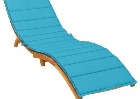 Pernă pentru șezlong, turcoaz, material Oxford - 3/5